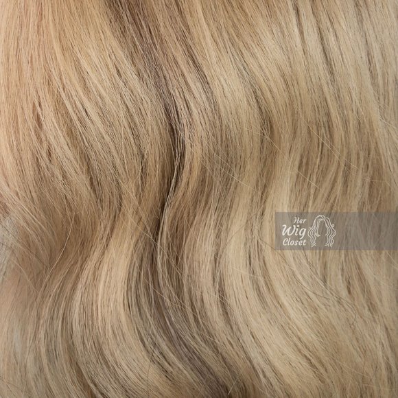 24" Ash Blonde Lace Wig Long Wavy | Abigail - Picture 7 of 10